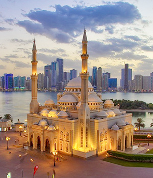 Sharjah - Al Noor Mosque - pic